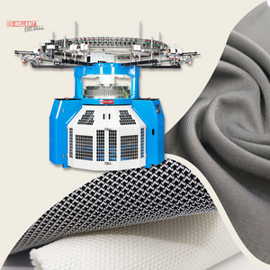 WELLKNIT S4R 14-38 inch Interlock Double Jersey Circular Knitting Machine Untuk Industri Pakaian Tekstil Rumah