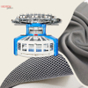 WELLKNIT S4R-DL Kualitas Tinggi Profesional Open-Width Interlock Double Jersey Circular Knitting Machine