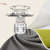 WELLKNIT QD4R-NE 30-38 inch 3.2F/inch Interlock Produksi Tinggi NE Bingkai Kecil Double Jersey Mesin Rajut Melingkar Untuk Industri Pakaian Tekstil Rumah
