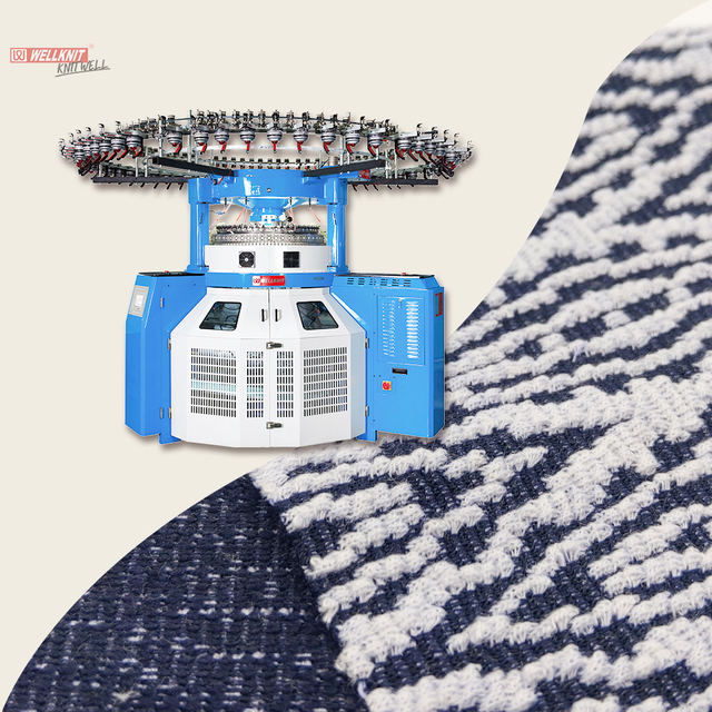 WELLKNIT SCMJ High Quality Professional Double Computerized Jacquard Circular Knitting Machine