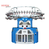 WELLKNIT SXWT2016 20 inch Double Computerized Transfer Jacquard Circular Knitting Machine untuk 3D Fabric