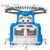 High Leg Double Computerized Three Function Way Sepenuhnya Jacquard Circular Knitting Machine