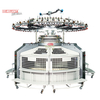 WELLKNIT PF-T-BJ 14-42 inci High Leg Open-width Single Circular Knitting Machine Untuk Tekstil