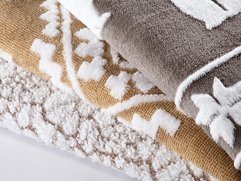 Kain jacquard tiang panjang ganda