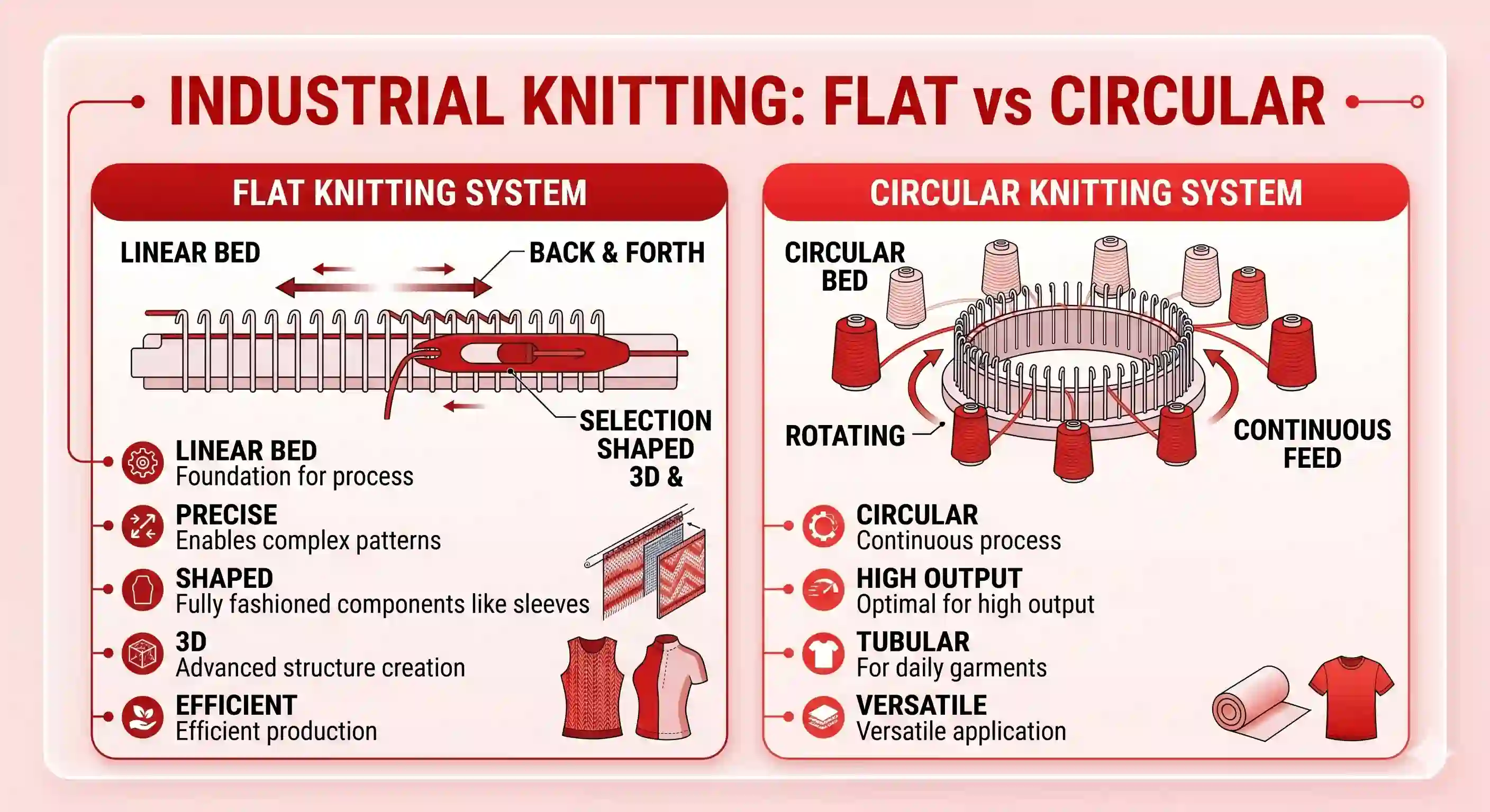 Klasifikasi Inti: Sistem Datar vs. Melingkar